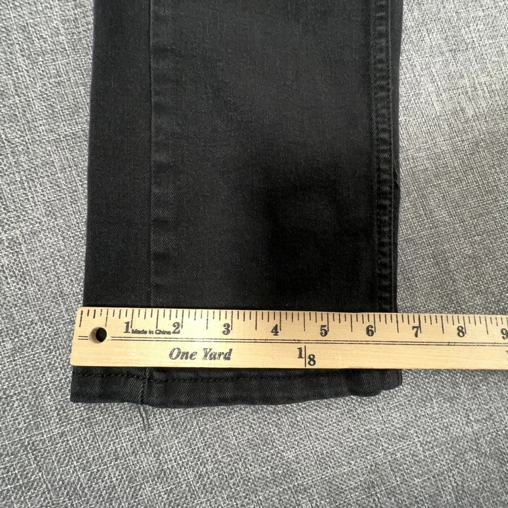 Levis 511 Slim Jeans Mens 30x32 (Fits as 30x31) Black Adjustable Stretch Waist